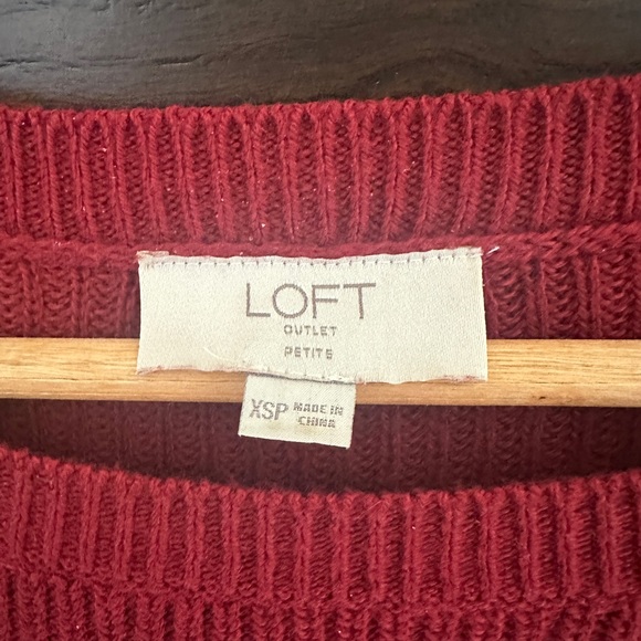 LOFT XSP Peek-A-Boo Sleeve Crewneck Sweaters BUNDLE - Picture 2 of 8